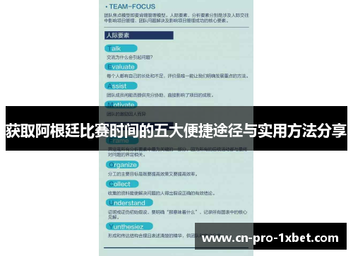 获取阿根廷比赛时间的五大便捷途径与实用方法分享 获取阿根廷比赛时间的五大便捷途径与实用方法分享